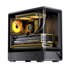 Jonsbo D200 Midi-Tower Caja gaming mATX - Negro