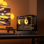 Jonsbo D200 Midi-Tower Caja gaming mATX - Negro