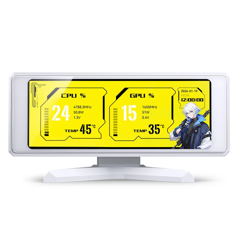 Jonsbo DS339 monitor de escritorio IPS 3.3 - Blanco