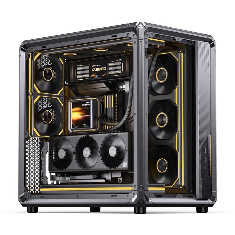 Jonsbo DS916 pantalla IPS 9 con montaje en caja - Negro