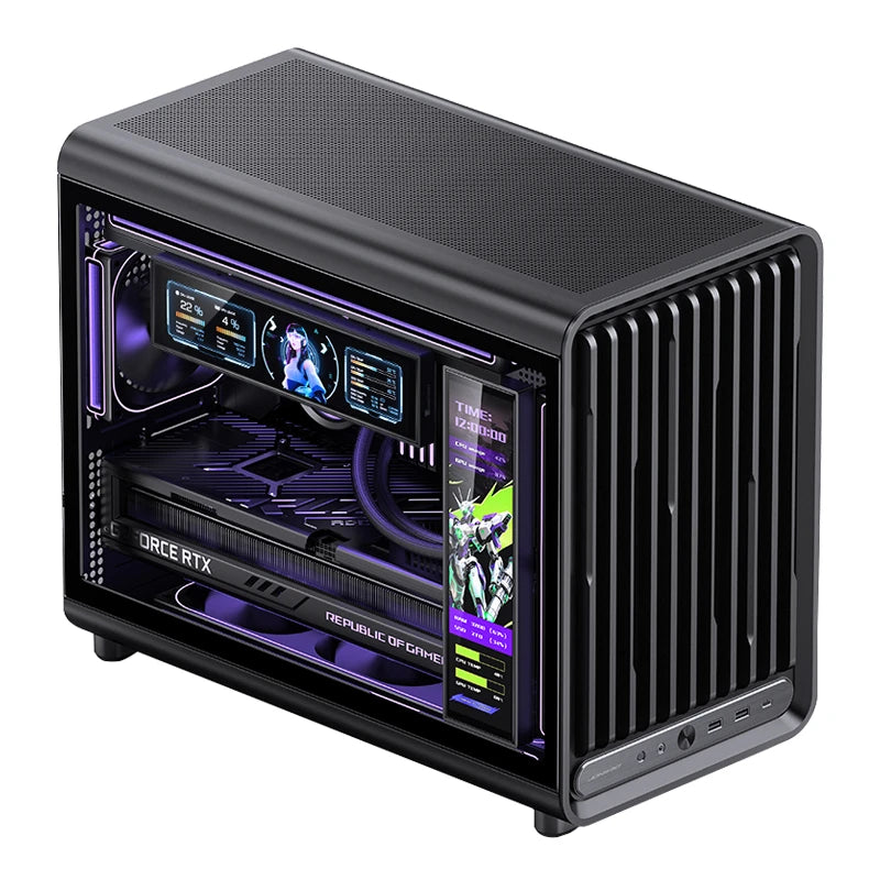 Jonsbo DS916 pantalla IPS 9 con montaje en caja - Negro