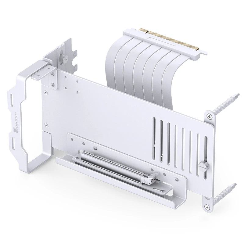 Jonsbo A50 Soporte Vertical para GPU con Cable Riser PCIe 5.0 - Blanco
