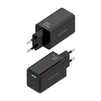 AISENS ASCH-65W3P073-BK cargador de dispositivo móvil Cámara digital, GPS, Teléfono móvil, Portátil, Smartphone, Tableta, Universal Corriente alterna Carga rápida Interior (4)