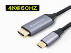 Conceptronic ABBY10G adaptador de cable de vídeo 2 m USB Tipo C HDMI Gris (6)