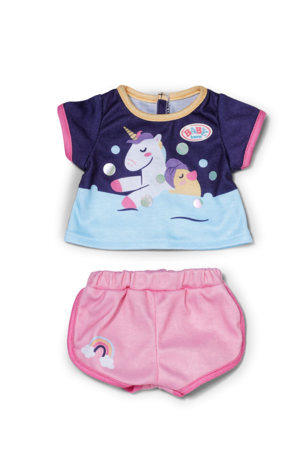 BABY born Unicorn Short Pyjamas 43cm Doll nightwear