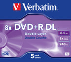 Verbatim 43541 DVD en blanco 8,5 GB DVD+R DL 5 pieza(s) (3)