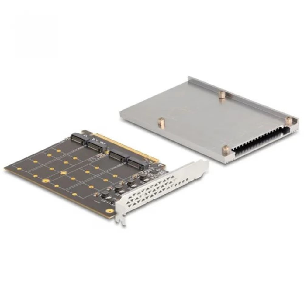 DeLOCK Tarjeta PCIe x16 4 x M.2 NVMe Key 90210