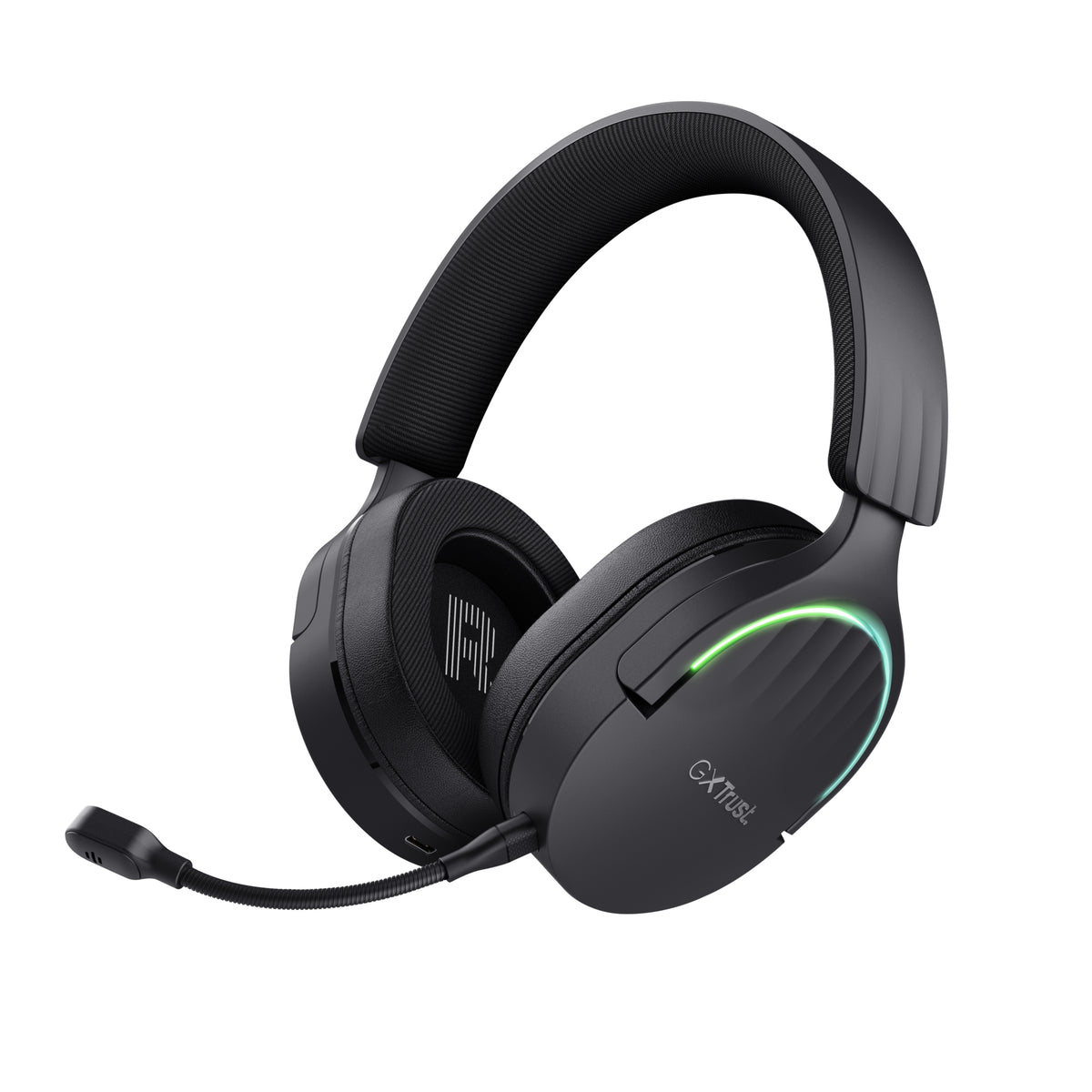 Trust GXT 491 Fayzo Auriculares Inalámbrico y alámbrico Diadema Juego USB Tipo C Bluetooth Negro (2)