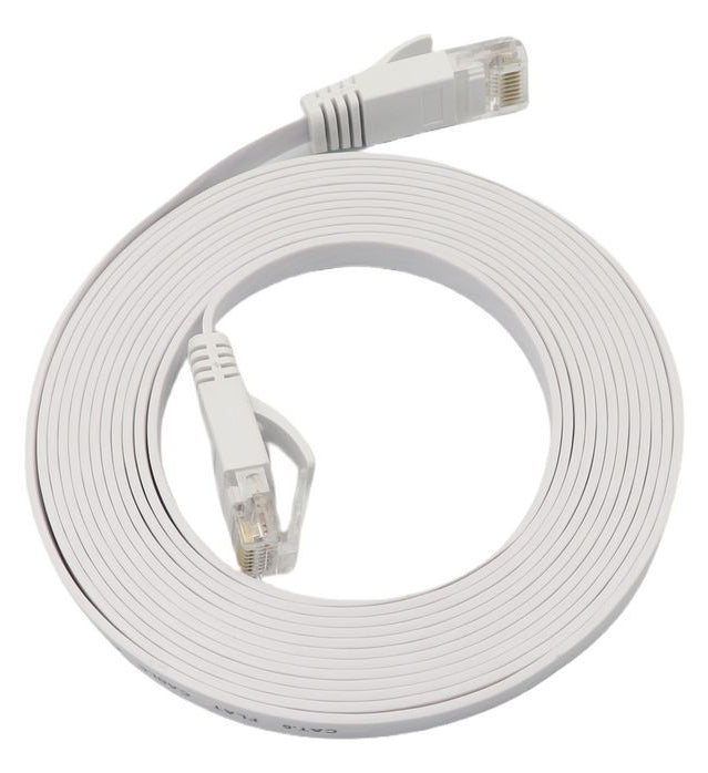 Microconnect V-UTP6A10W-FLAT-LSZH cable de red Blanco 10 m Cat6a U/UTP (UTP) Plano (2)