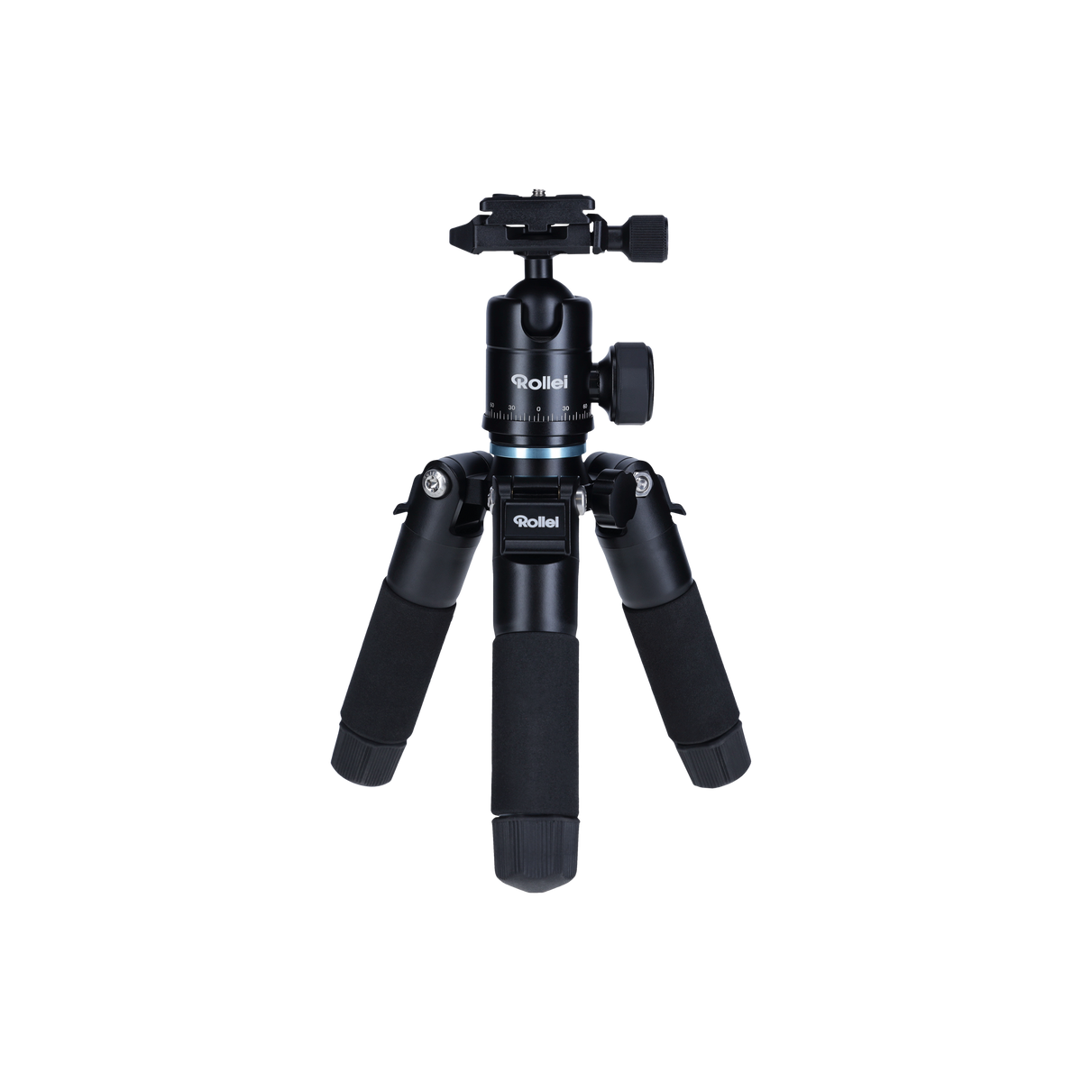 Trípode Rollei M5-Mini para cámaras digitales/de cine 3 patas Negro, Azul