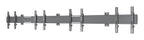 Multibrackets 6213 soporte para pantalla de señalización 127 cm (50") Negro (3)
