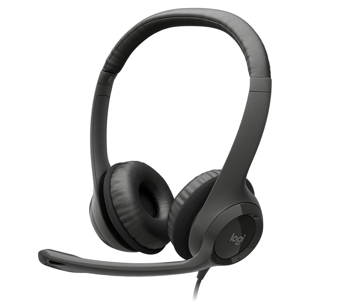 Logitech H390 USB Auriculares Alámbrico Diadema Oficina/Centro de llamadas USB tipo A Negro (4)