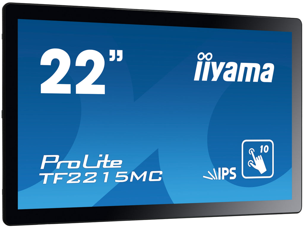 iiyama ProLite TF2215MC-B2 pantalla para PC 54,6 cm (21.5") 1920 x 1080 Pixeles Full HD LED Pantalla táctil Multi-usuario Negro (2)