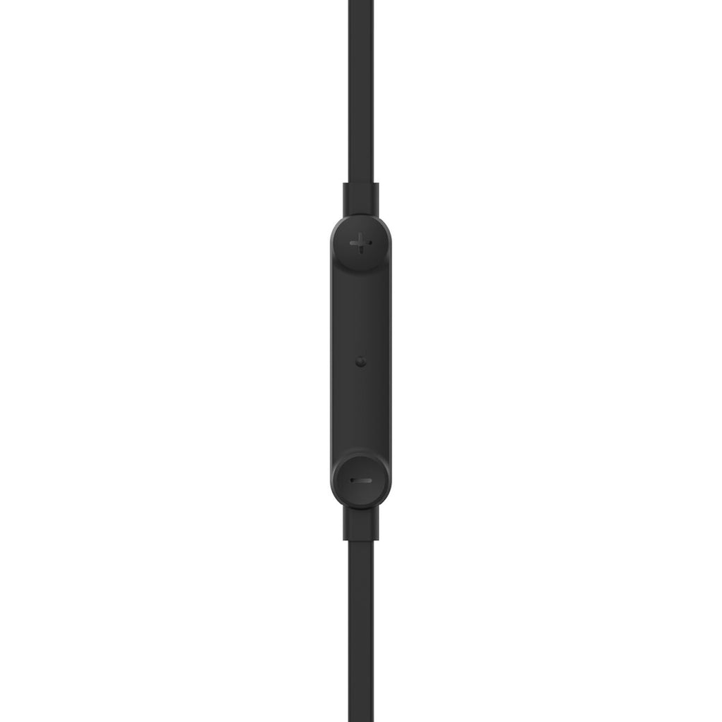 Auriculares internos con micro - en oreja - cableado - USB-C - aislamiento de ruido - negro