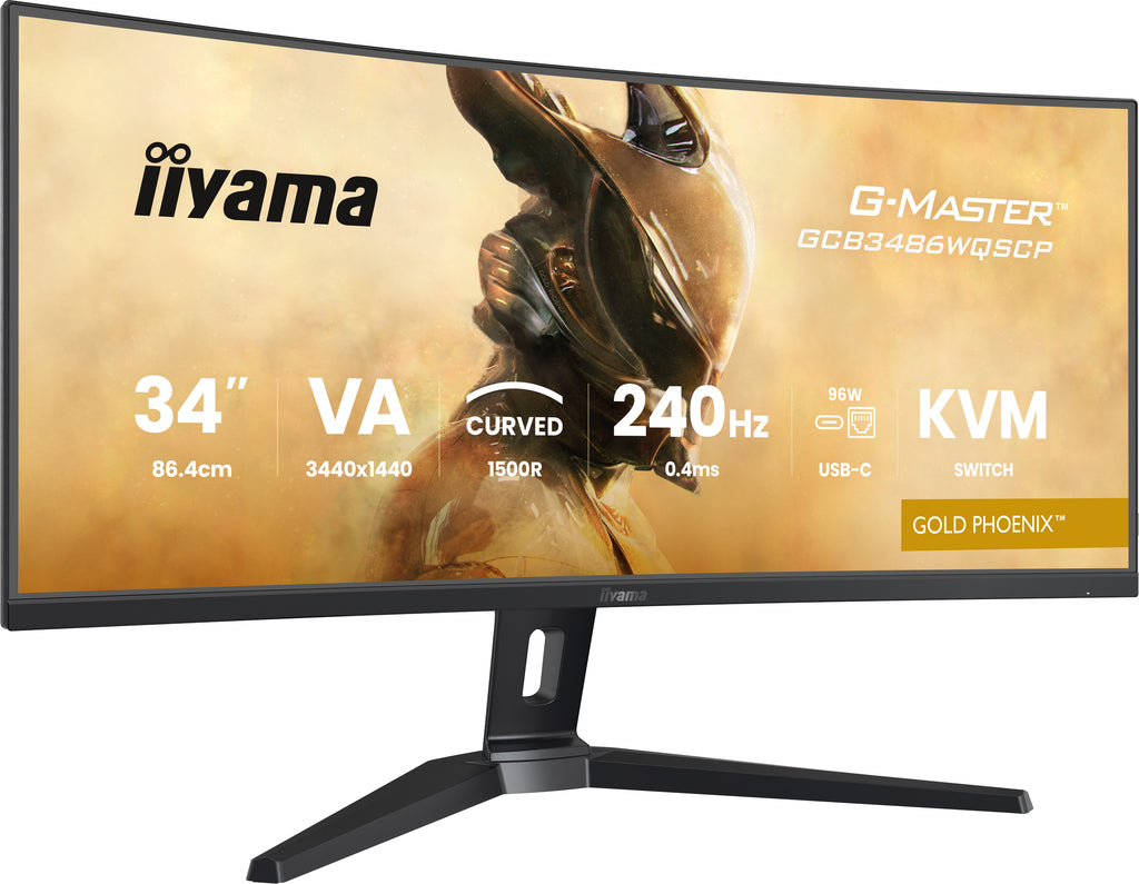 iiyama G-MASTER GCB3486WQSCP-B1 pantalla para PC 86,4 cm (34") 3440 x 1440 Pixeles UltraWide Quad HD Negro (5)