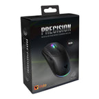 VIDA PRECISION GAMING MOUSE USB RGB ratón Juego Ambidextro USB tipo A Óptico 12400 DPI (7)