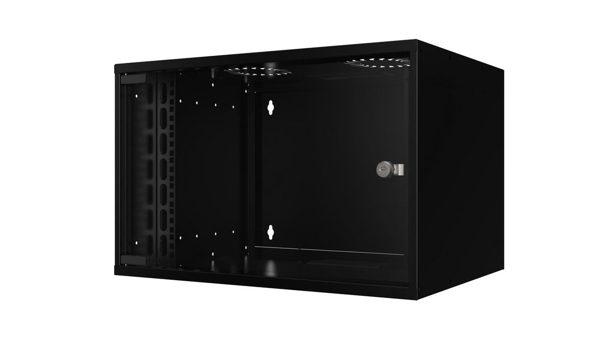Lanview RUM07U40MNBL armario rack 7U Bastidor de pared Negro (2)