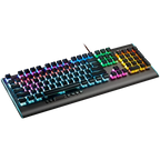 Canyon Interceptor teclado Gaming USB QWERTY Inglés US Gris