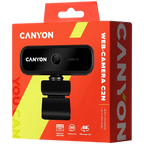 Canyon C2N webcam 2 MP 1920 x 1080 USB 2.0 Negro