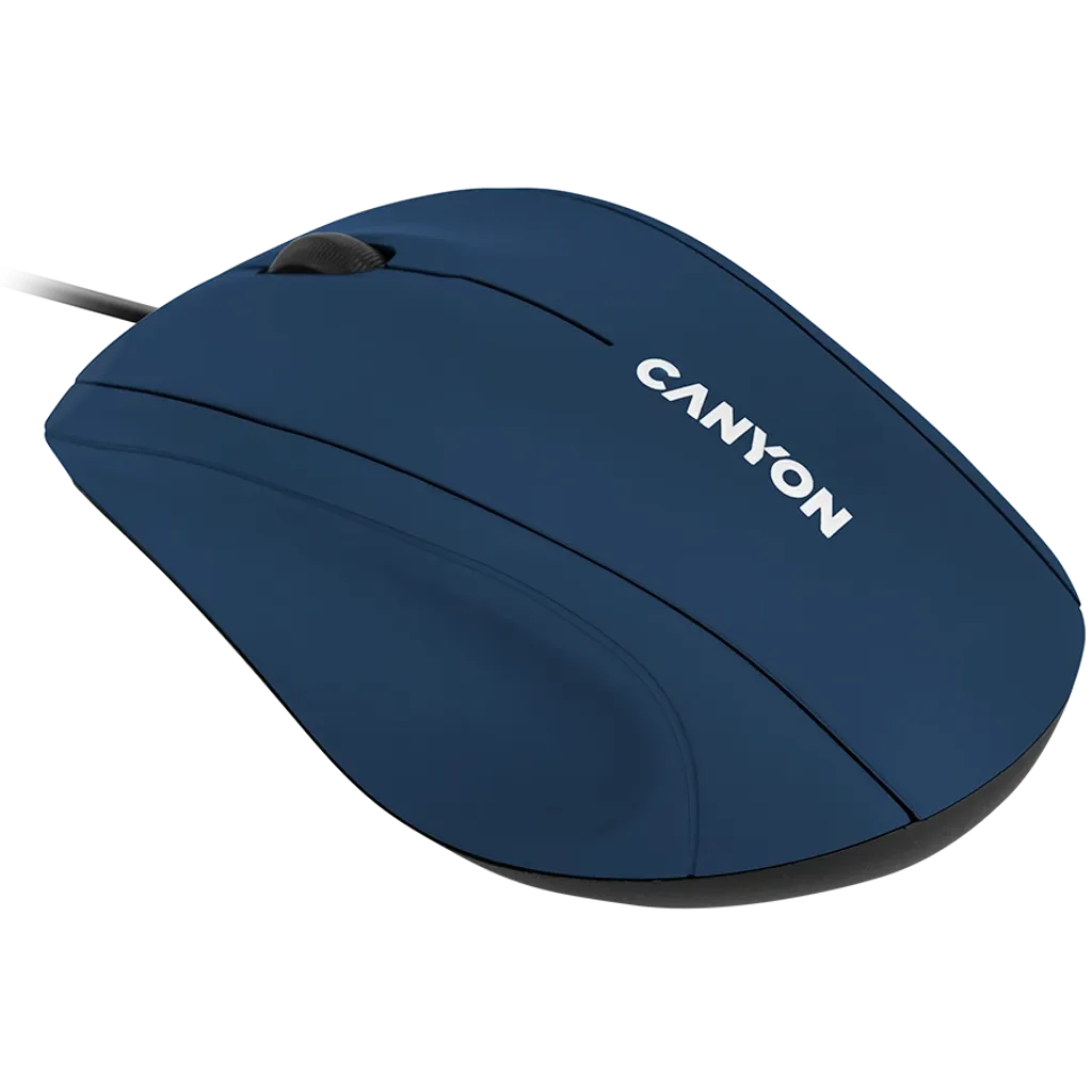 Canyon CNE-CMS05BL ratón USB Tipo A Óptico 1000 DPI