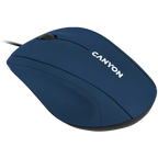 Canyon CNE-CMS05BL ratón USB Tipo A Óptico 1000 DPI