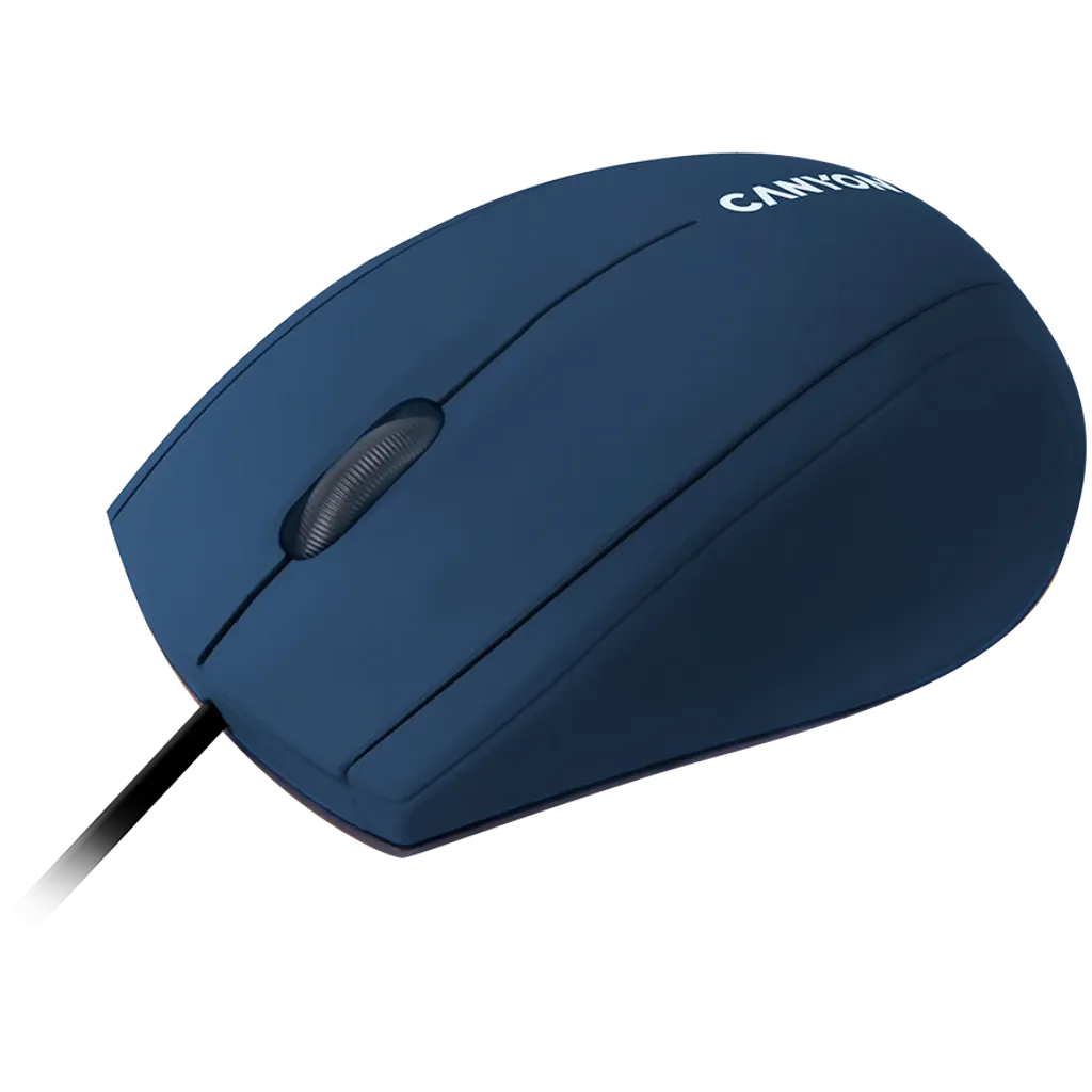 Canyon CNE-CMS05BL ratón USB Tipo A Óptico 1000 DPI