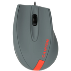 Canyon M-11 ratón Oficina Diestro USB Tipo A Óptico 1000 DPI