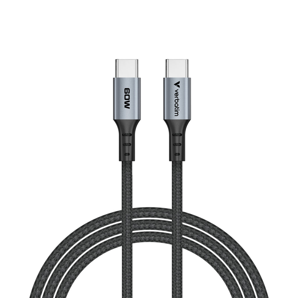 Verbatim 31845 cable USB USB 2.0 1,2 m USB C 0,48 Gbit/s 100 W Negro (4)