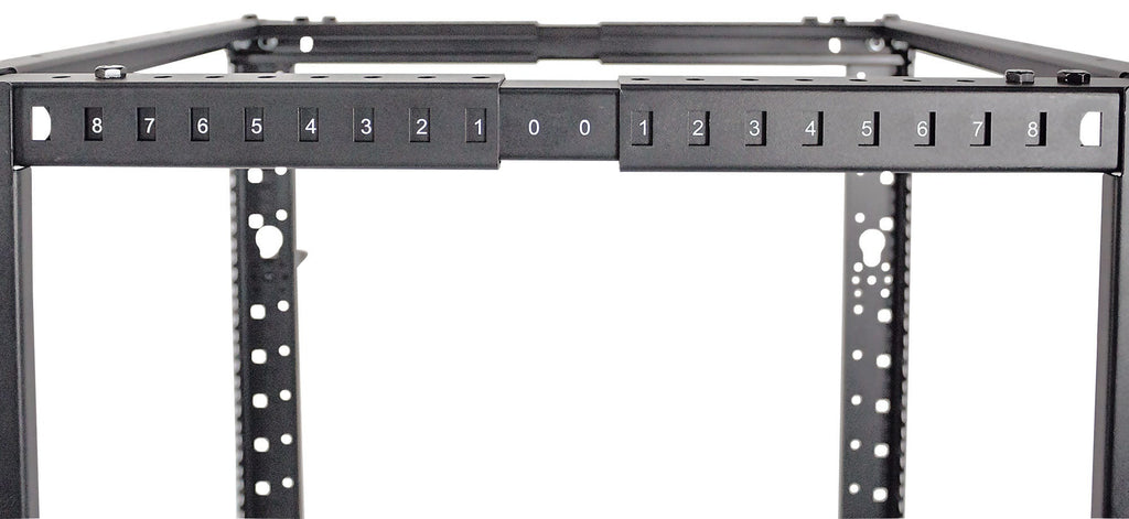 Intellinet 714242 armario rack Rack o bastidor independiente Negro (6)