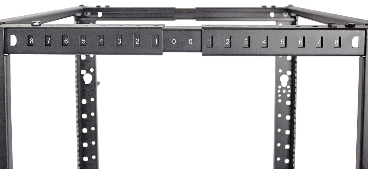 Intellinet 714242 armario rack Rack o bastidor independiente Negro (6)