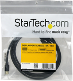 Startech MDP2DPMM6 - 4k, Cable DisplayPort, Mini DisplayPort (M) a DisplayPort (3)