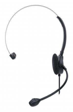 Manhattan 179867 auricular y casco Auriculares Alámbrico Diadema Oficina/Centro