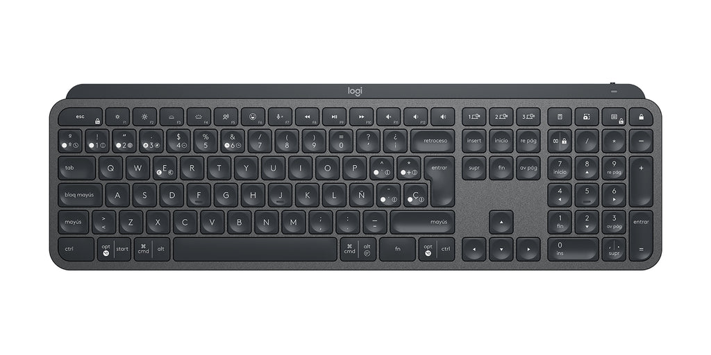 Logitech MX Master Keys for Business teclado Oficina Bluetooth Español Grafito (4)