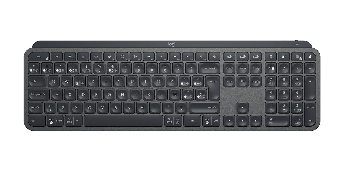 Logitech MX Master Keys for Business teclado Oficina Bluetooth Español Grafito (4)