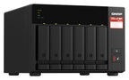 QNAP TS-673A NAS Torre Ryzen Embedded V1500B 8 GB DDR4 0 TB QNAP Turbo System Negro (4)