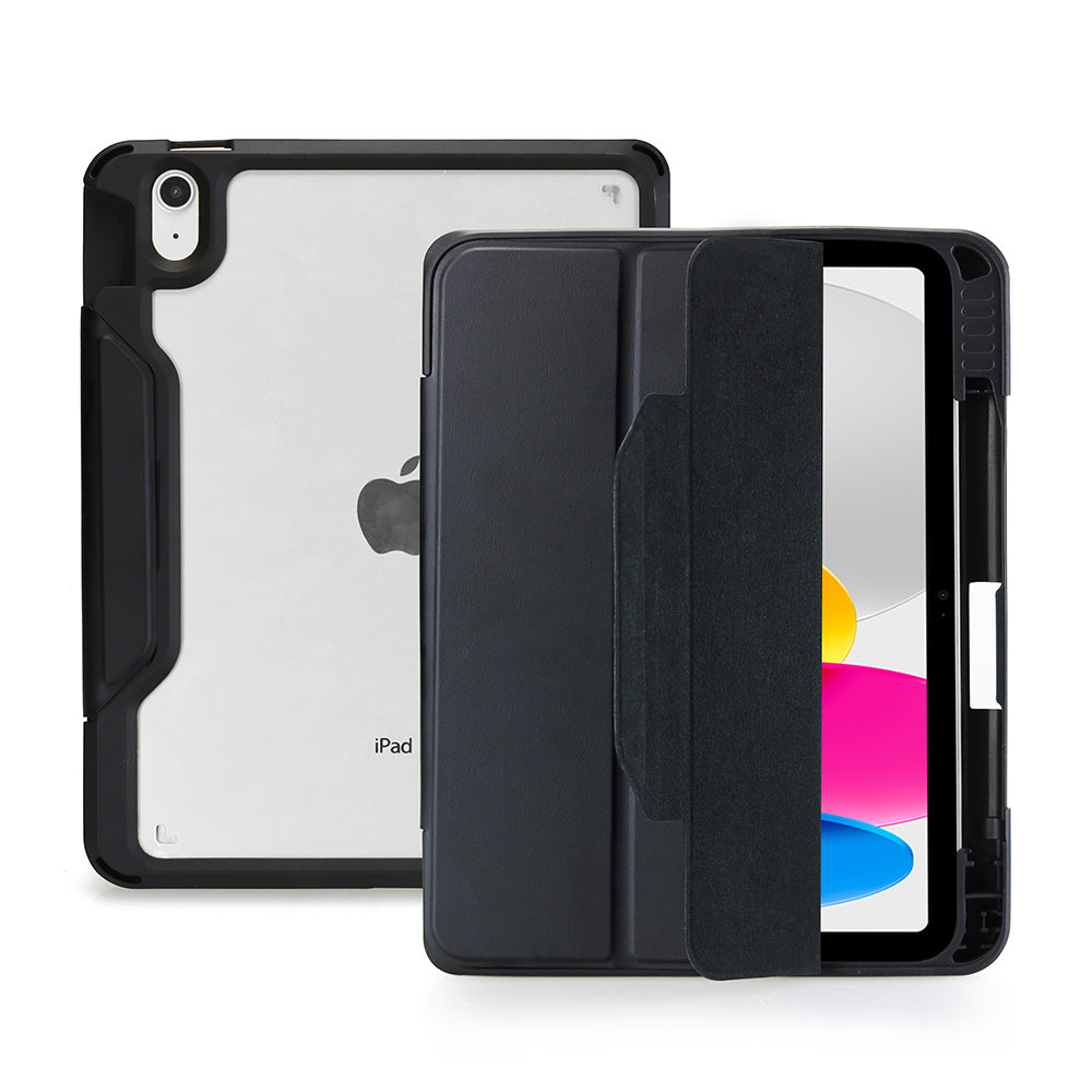 DEQSTER 40-1013765 funda para tablet 27,7 cm (10.9") Libro Negro (2)