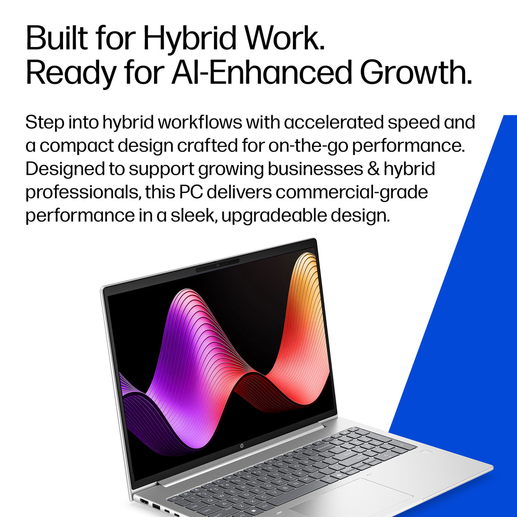 HP ProBook 4 G2i 16 inch Notebook Next Gen AI PC Wolf Pro Security Edition Copilot+ PC Intel Core Ultra 7 Laptop 40.6 cm (16") WUXGA 16 GB DDR5-SDRAM 512 GB SSD Wi-Fi 7 (802.11be) Windows 11 Pro Silver (7)