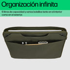 HP 15.6 Modular Laptop Sleeve 39,6 cm (15.6") Verde, Gris (6)