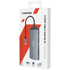Canyon DS-15 USB 3.2 Gen 1 Tipo C Gris