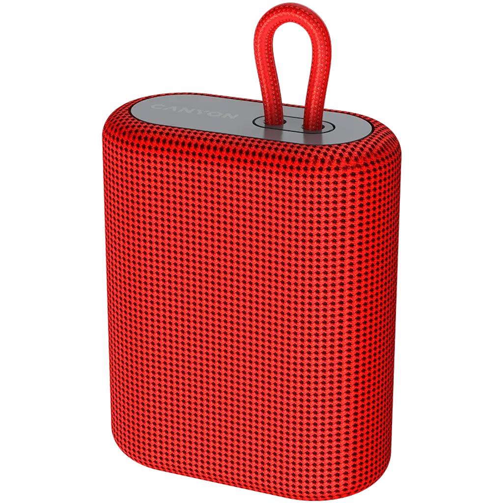 Canyon BSP-4 altavoz portátil estéreo Rojo 5 W