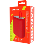 Canyon BSP-4 altavoz portátil estéreo Rojo 5 W