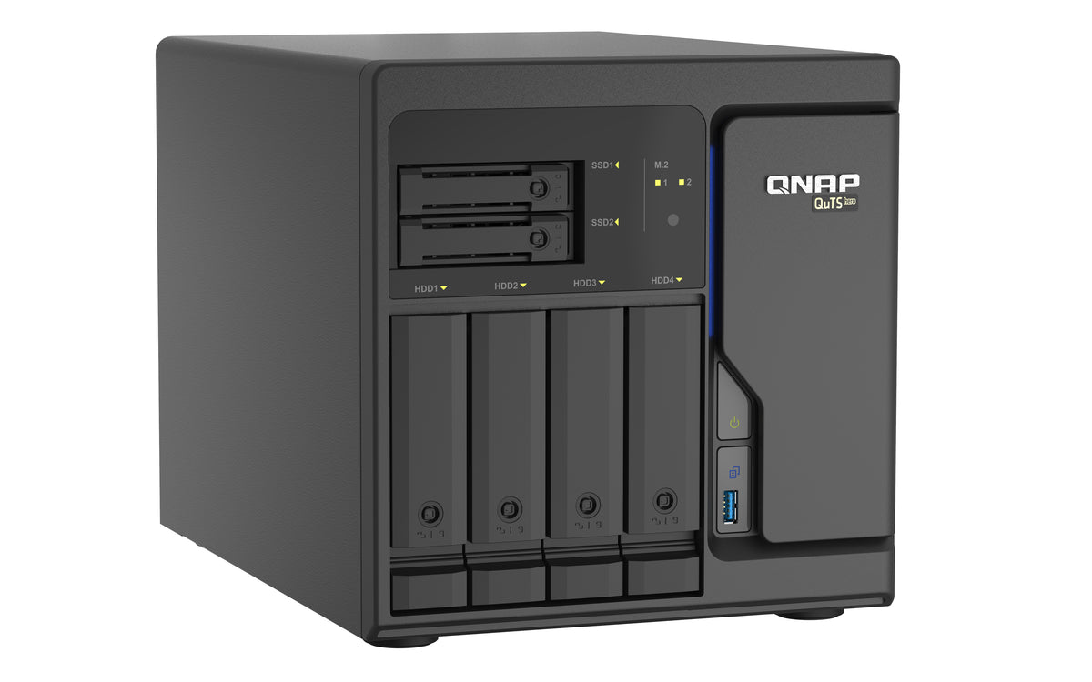 QNAP TS-h686 NAS Torre Intel® Xeon® D D-1602 8 GB DDR4 0 TB QuTS hero Negro (3)