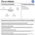 HP 1Z Tower G1i Wolf Pro Security Edition Intel Core Ultra 9 285 32 GB DDR5-SDRAM 1 TB SSD NVIDIA GeForce RTX 5060 Ti Windows 11 Pro Torre Puesto de trabajo AI Workstation, AI PC Negro (4)