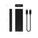 AISENS ASM2-022B caja para disco duro externo Caja externa para unidad de estado sólido (SSD) Negro (4)