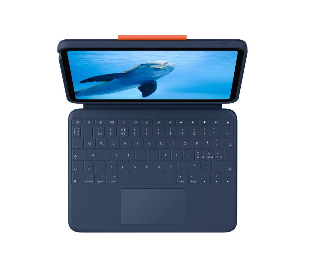 Logitech Rugged Combo 4 Touch QWERTY Nórdico Smart Connector Azul (5)