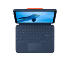 Logitech Rugged Combo 4 Touch QWERTY Nórdico Smart Connector Azul (5)
