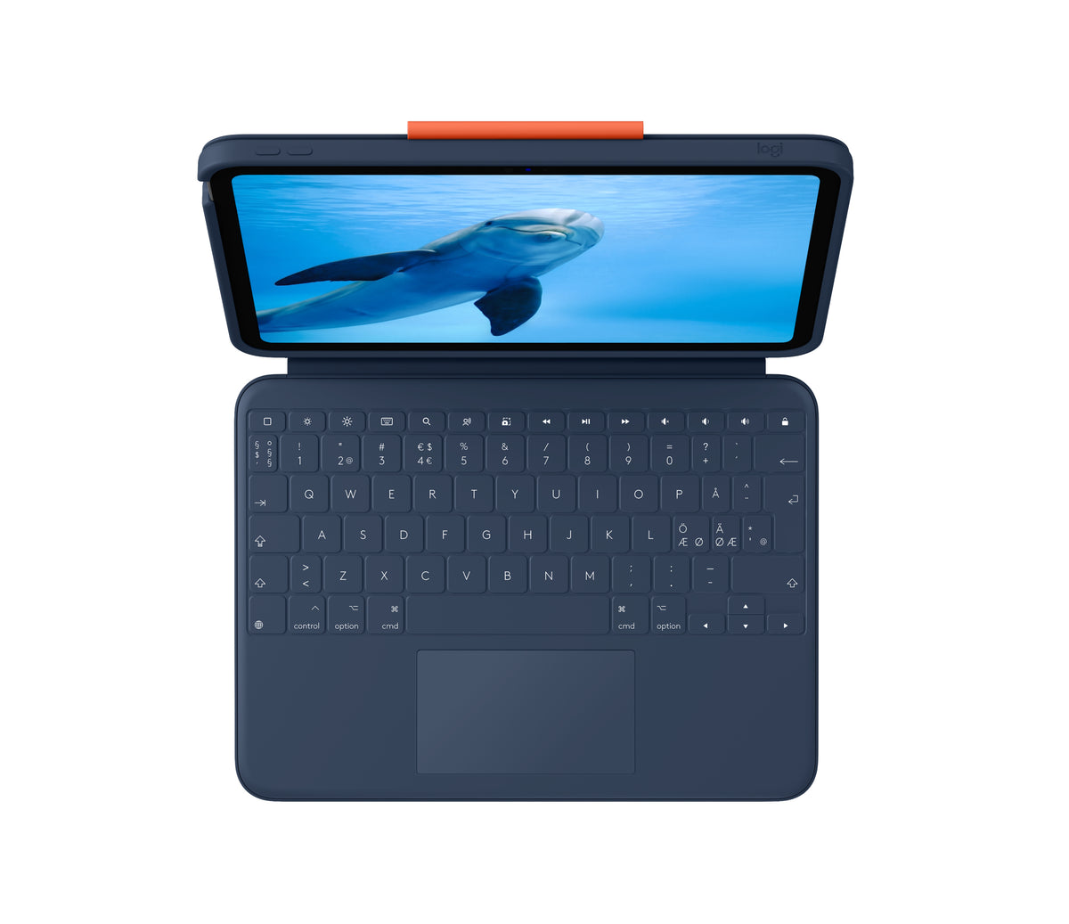 Logitech Rugged Combo 4 Touch QWERTY Nórdico Smart Connector Azul (5)