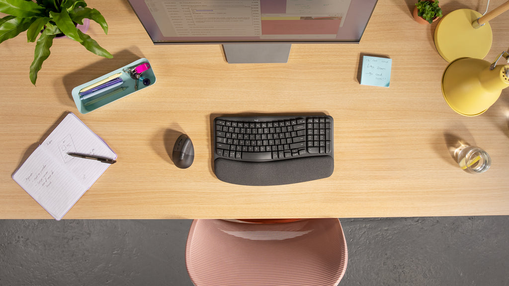 Logitech Lift Left Vertical Ergonomic ratón Oficina Izquierda RF Wireless + Bluetooth Óptico 4000 DPI (8)