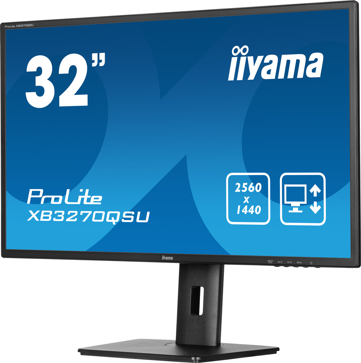 iiyama ProLite XB3270QSU-B1 pantalla para PC 80 cm (31.5") 2560 x 1440 Pixeles Quad HD LED Negro (9)