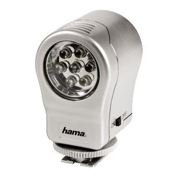 Hama LED Lamp "Magnum DigiLight" Flash de videocámara Plata